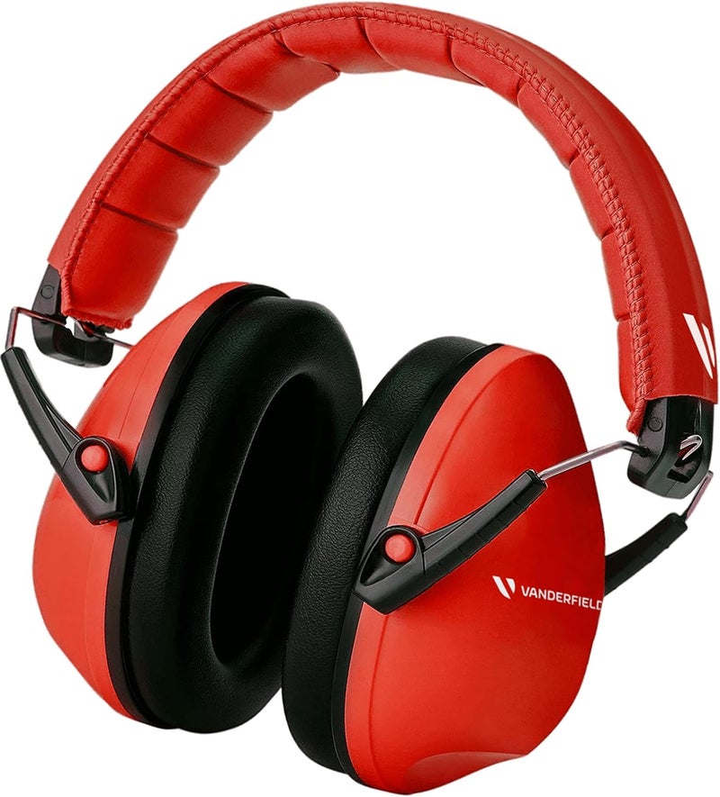 Vanderfields Hearing Protection Ear Muffs - Over 33 dB (2K Hz) Broad Noise Cancelling Sound Reduction Earmuffs for Kids 3-12 - Image 1